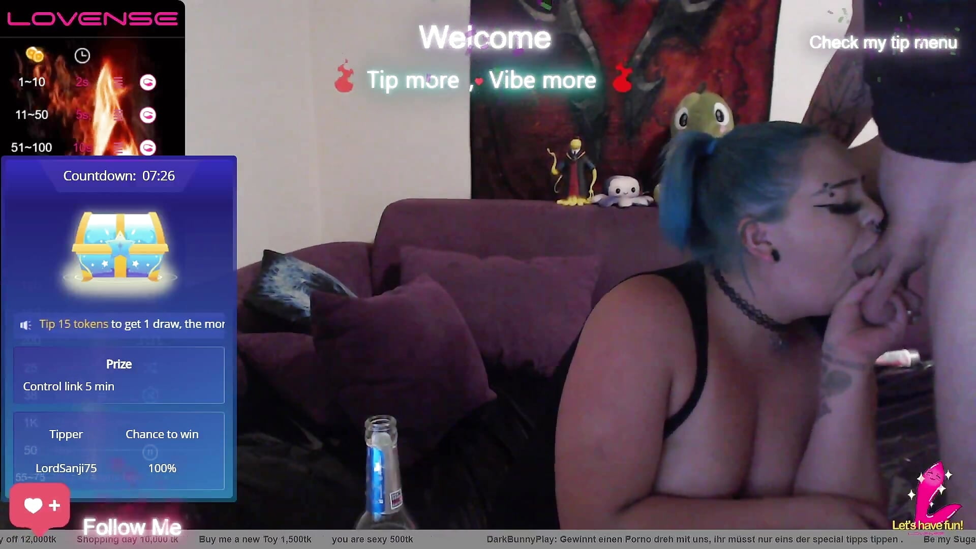 Stream_Highlights_vom_10,06,2023 - video by DarkBunnyPlay cam model