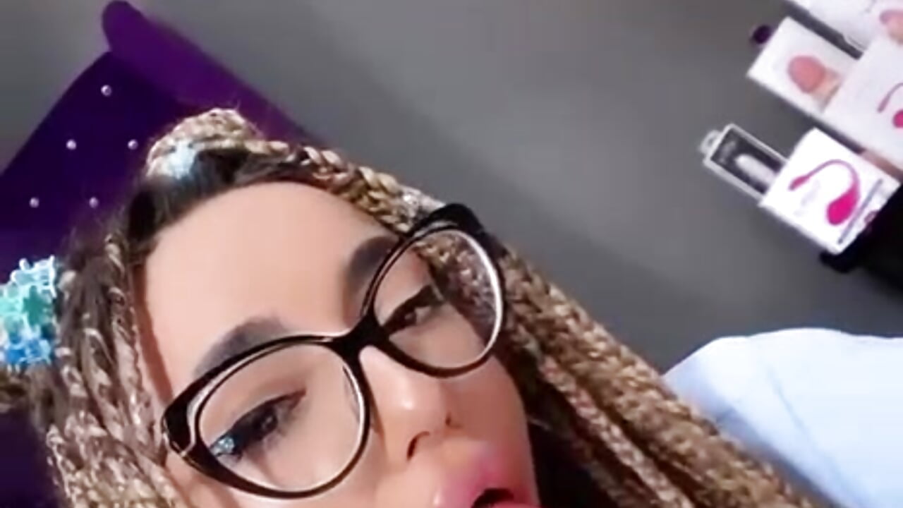 lick and eye contact