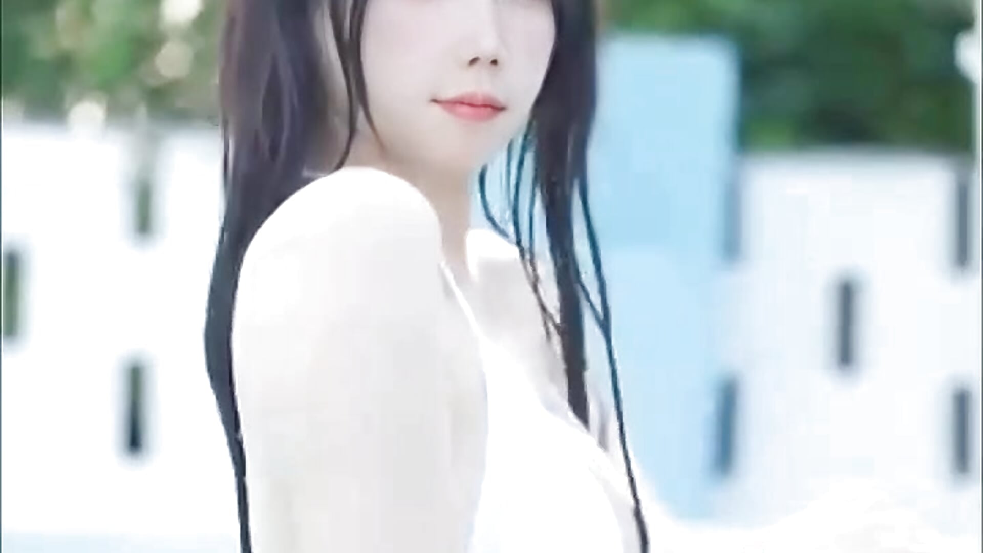 My new white  bikini, do you like……..?mmmm