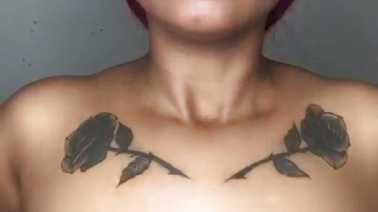 boobs sucking - video by LoveBustyX cam model