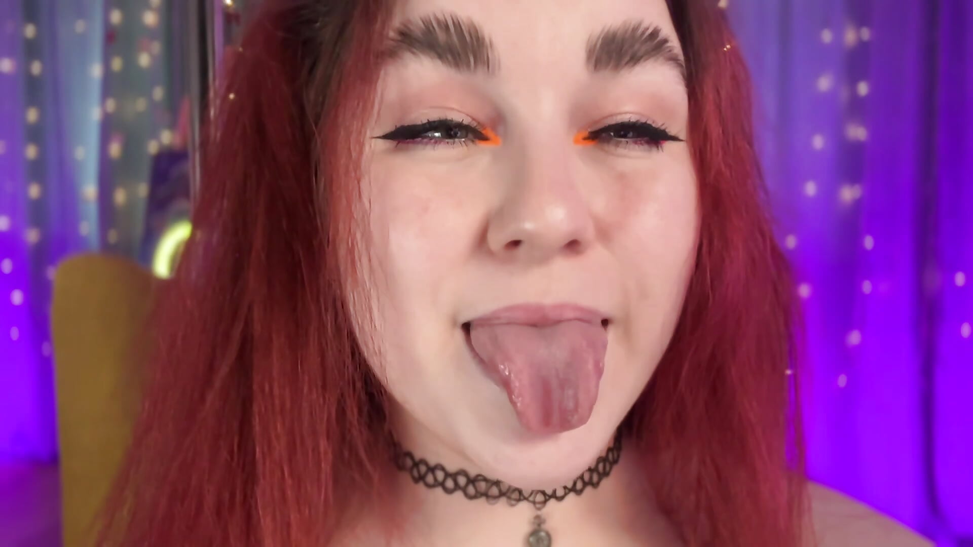 Kisses and ahegao - video by R-U-B-Y cam model