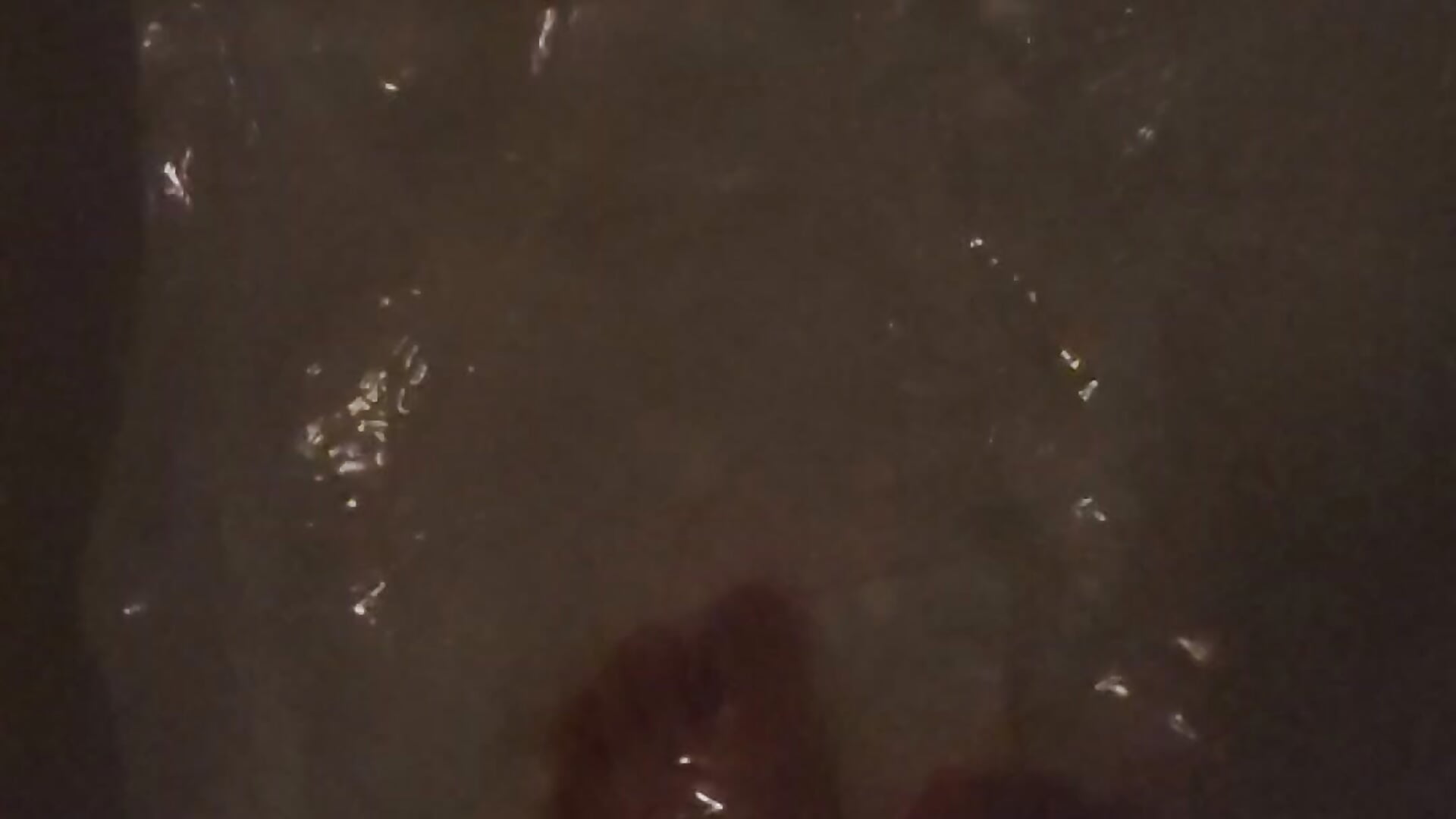 Feet underwater slow motion
