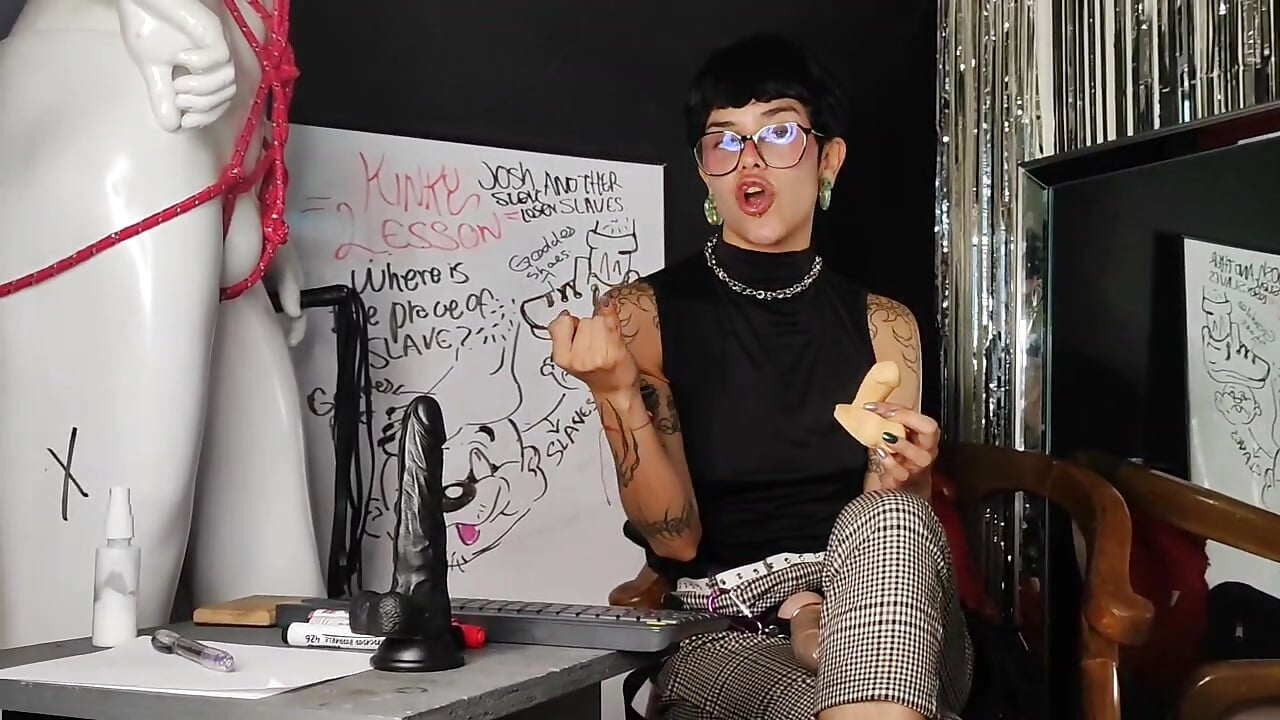 I'll teach you how to be a slave