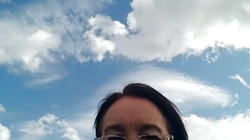 Beautiful sky ☁️☁️☁️ 💗💗💗 Public Show－カメラキャストのCeline_Faer1の動画