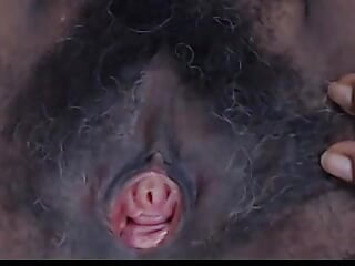 hairy pussy  wide  open - video van ebonym1lf cam-model