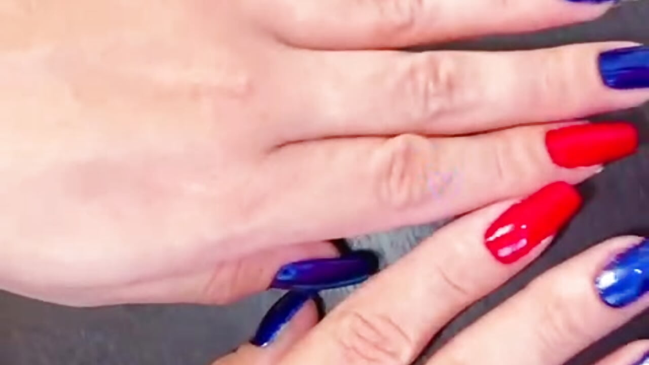 my nails... - video by Kassandra369 cam model