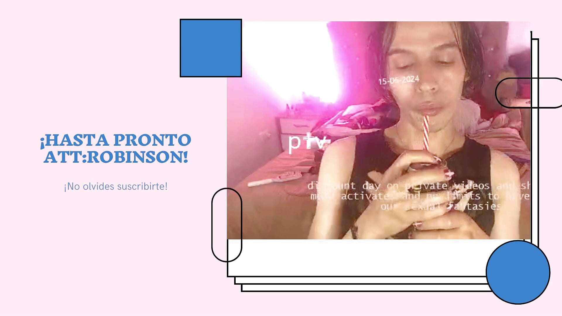 ¡Hasta pronto attrobinson! - video by cutesweeetrobinsex cam model
