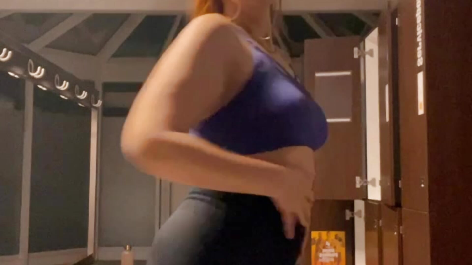 Public Fit check? so check my boobs ! - video by VictoriaLaFleur cam model