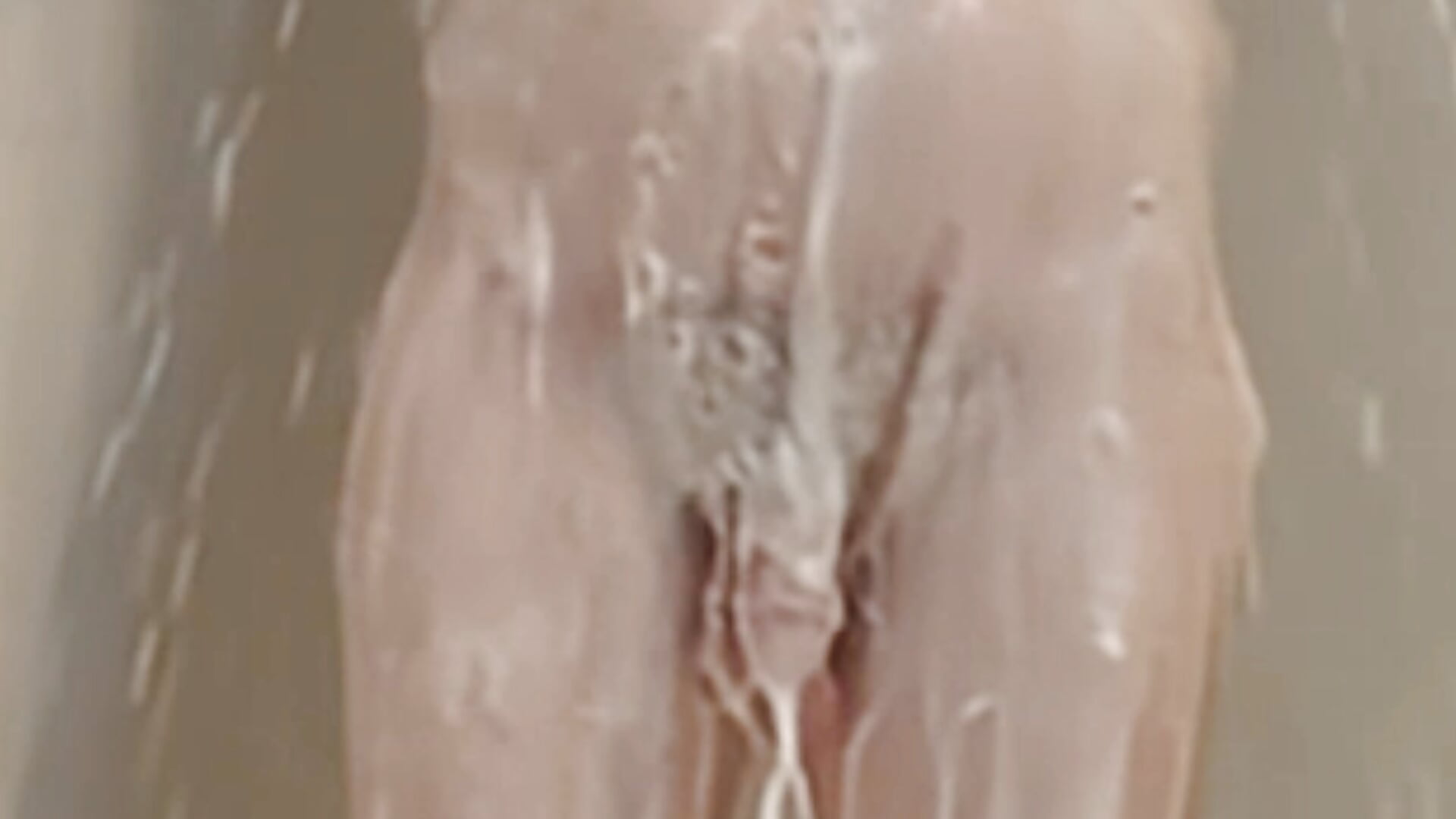 Pov waist down in shower - video by BossTIA cam model