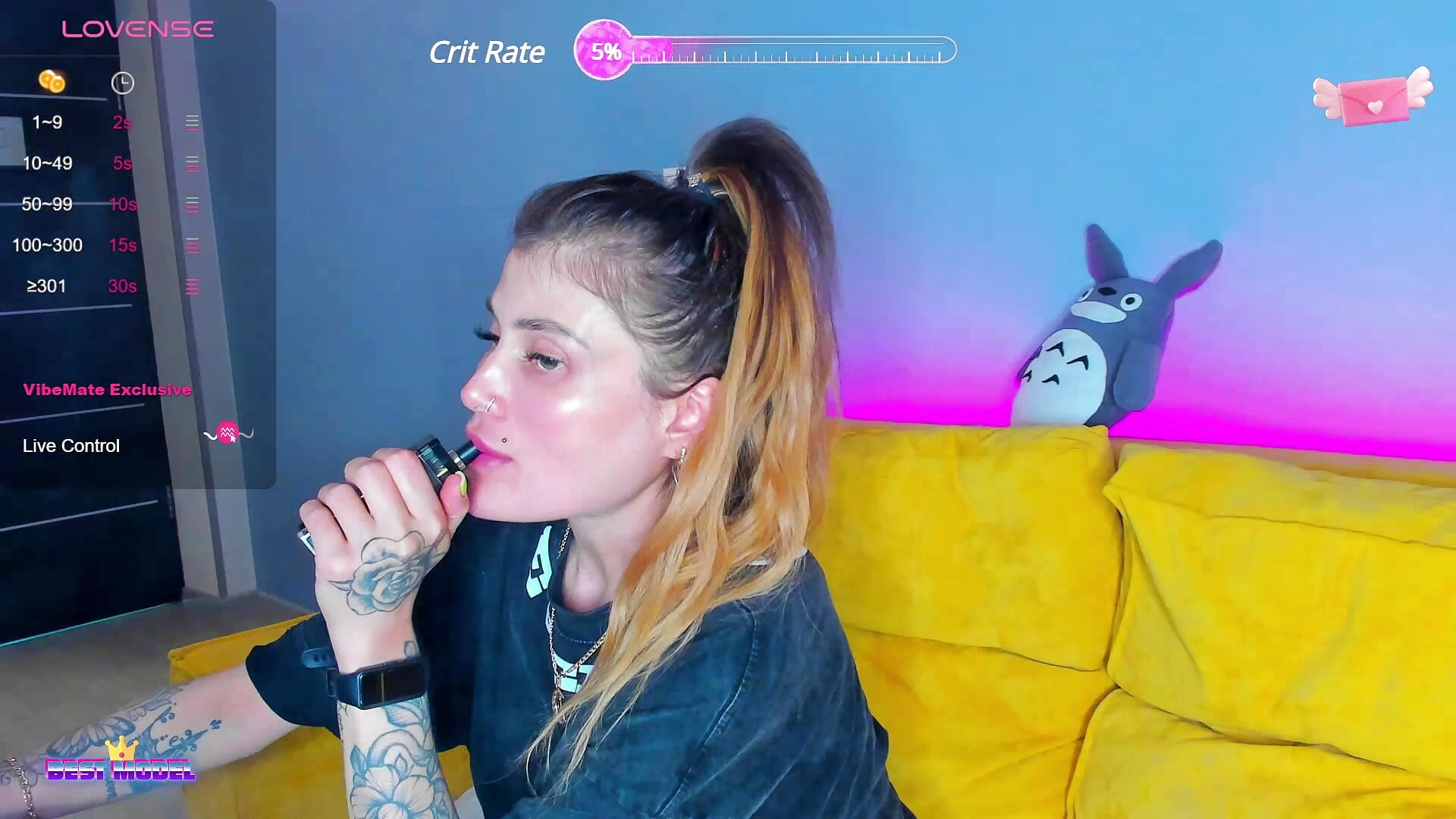 I'm steaming, smoking and just want to have fun)) - video by Patricia_Cox cam model