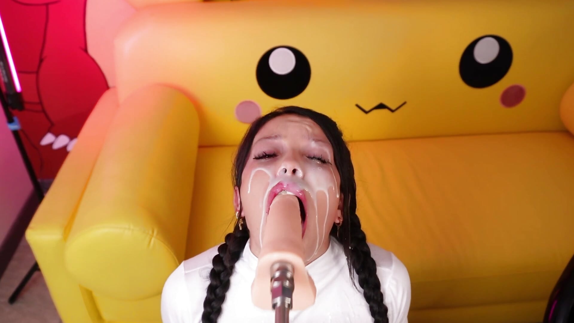 Fuck Machine CUMMING // TIP MENU 700 TK - video by miss____anna cam model