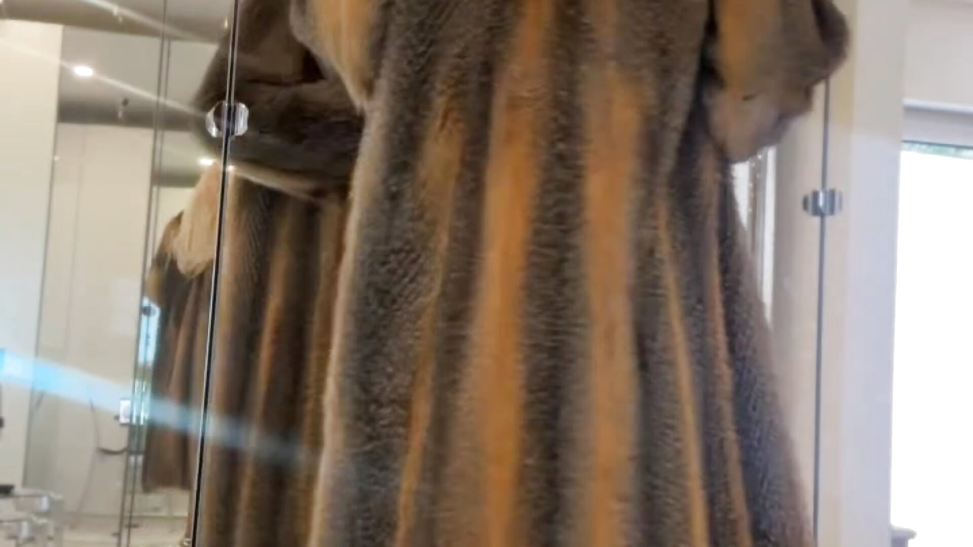 PELZ TRY-ON 🧥 #fur | Fuchs, Marder, Nerz & Lamm