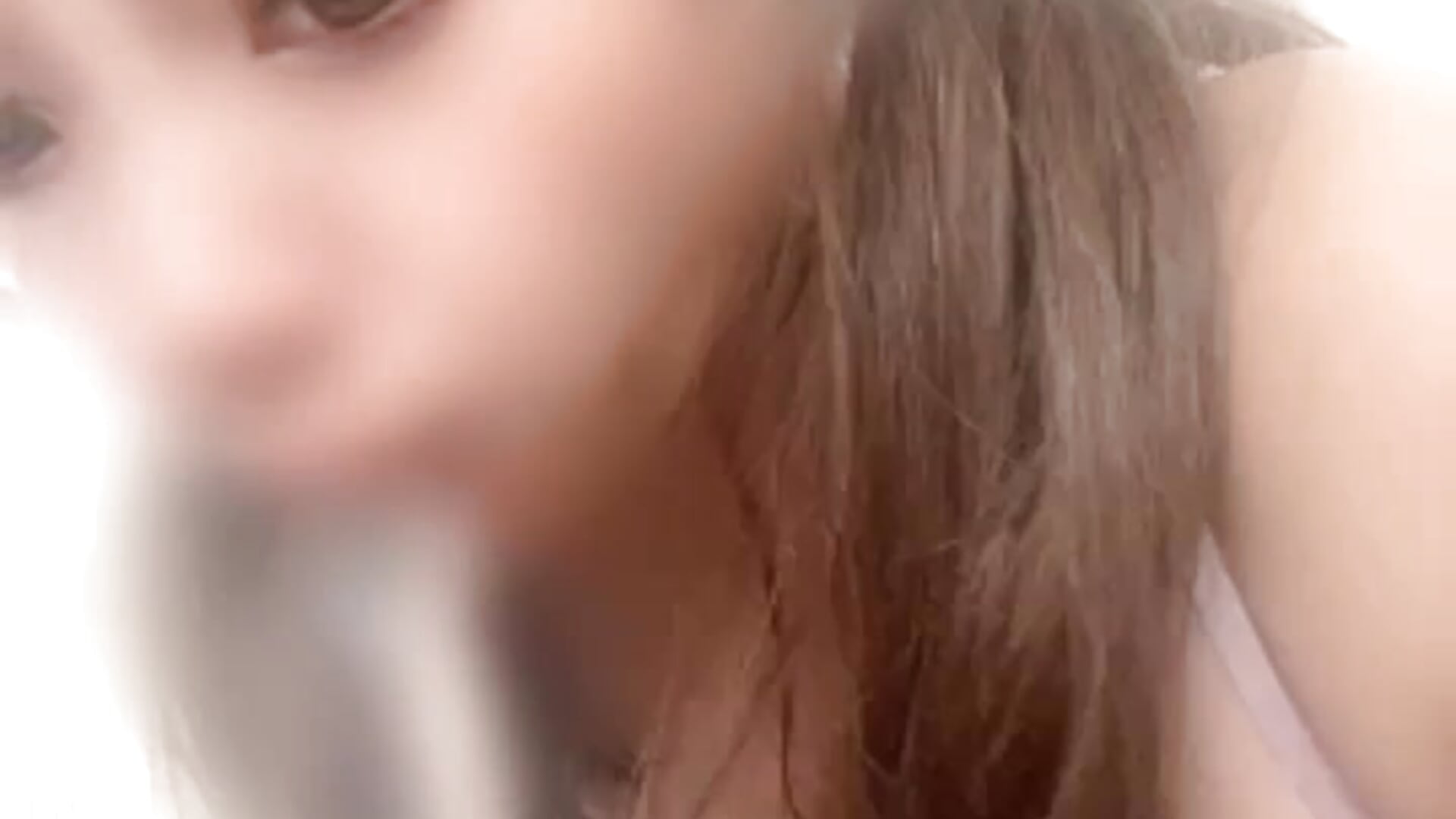 ヨダレ❤️音付きディルド舐め👅