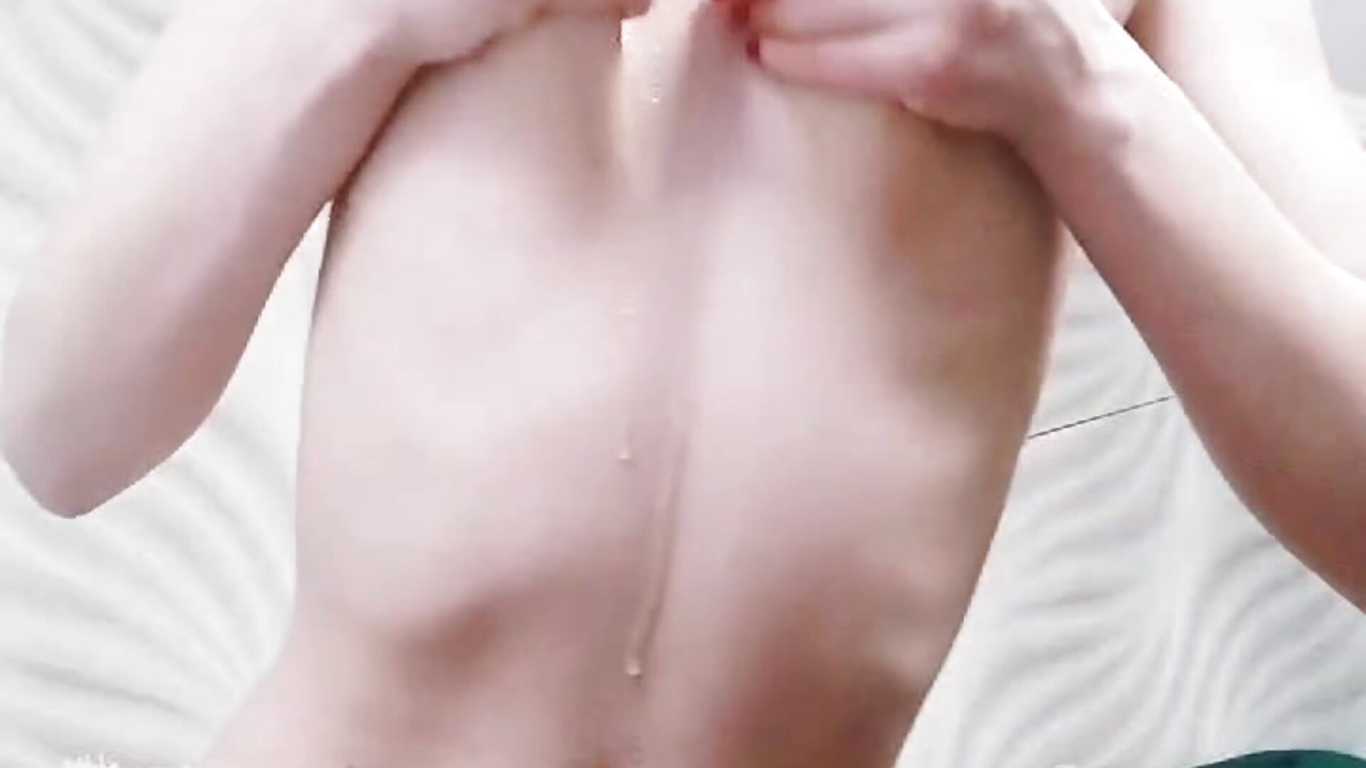 Oil on my boobs