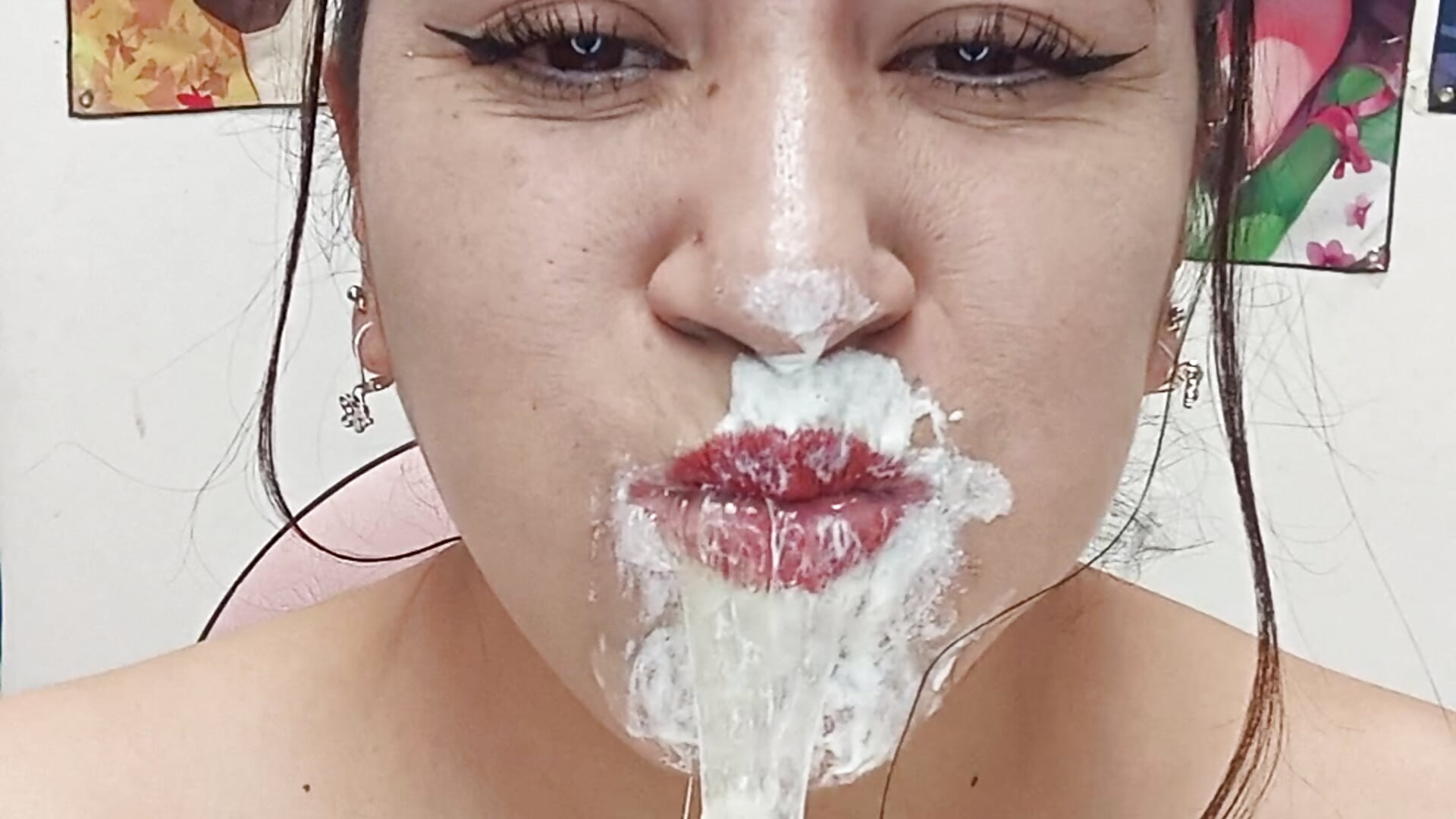 Mechas burbujas y bukkake🥰🥰🥰🥰🤤🤤🤤😋