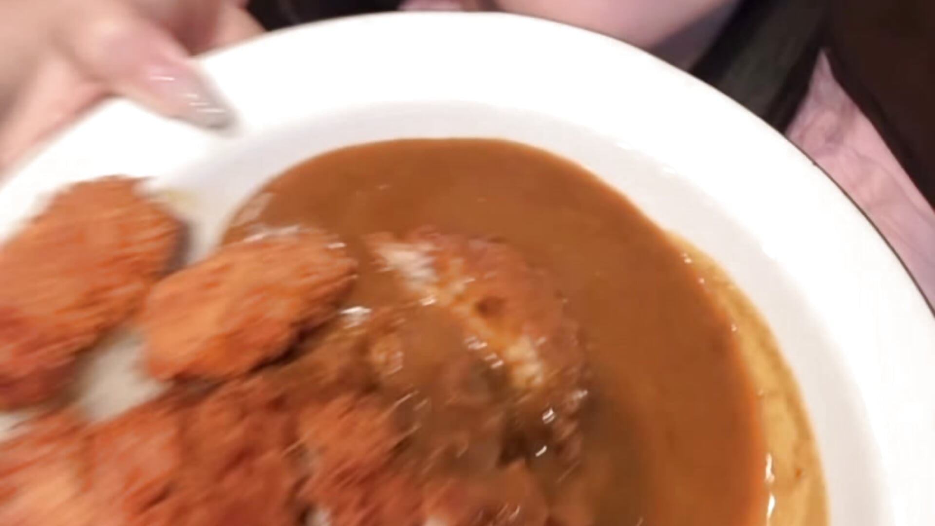 カキフライ＋パリパリチキン＋チキンカツカレー🍛✌️