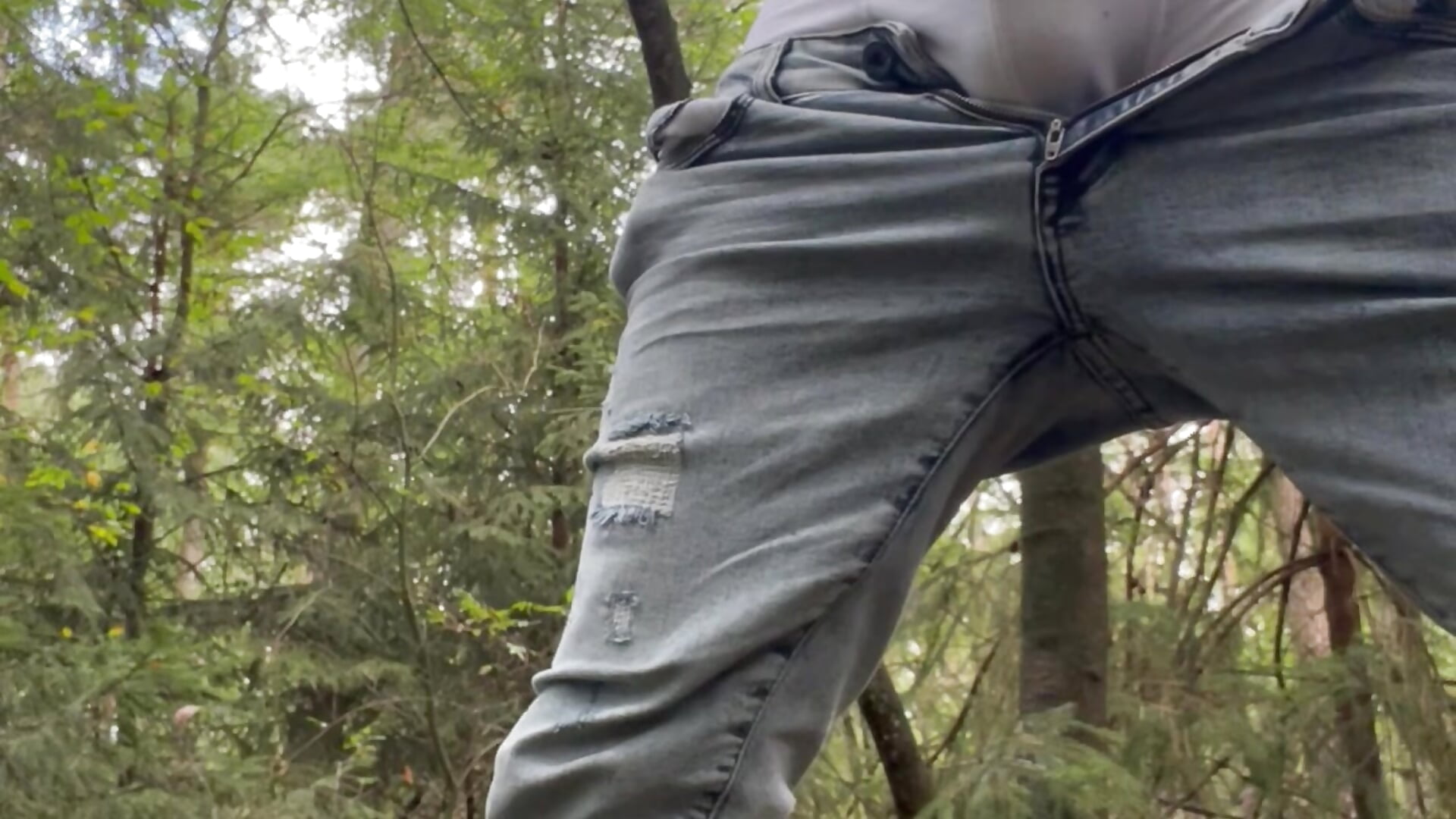 Jerking in forest