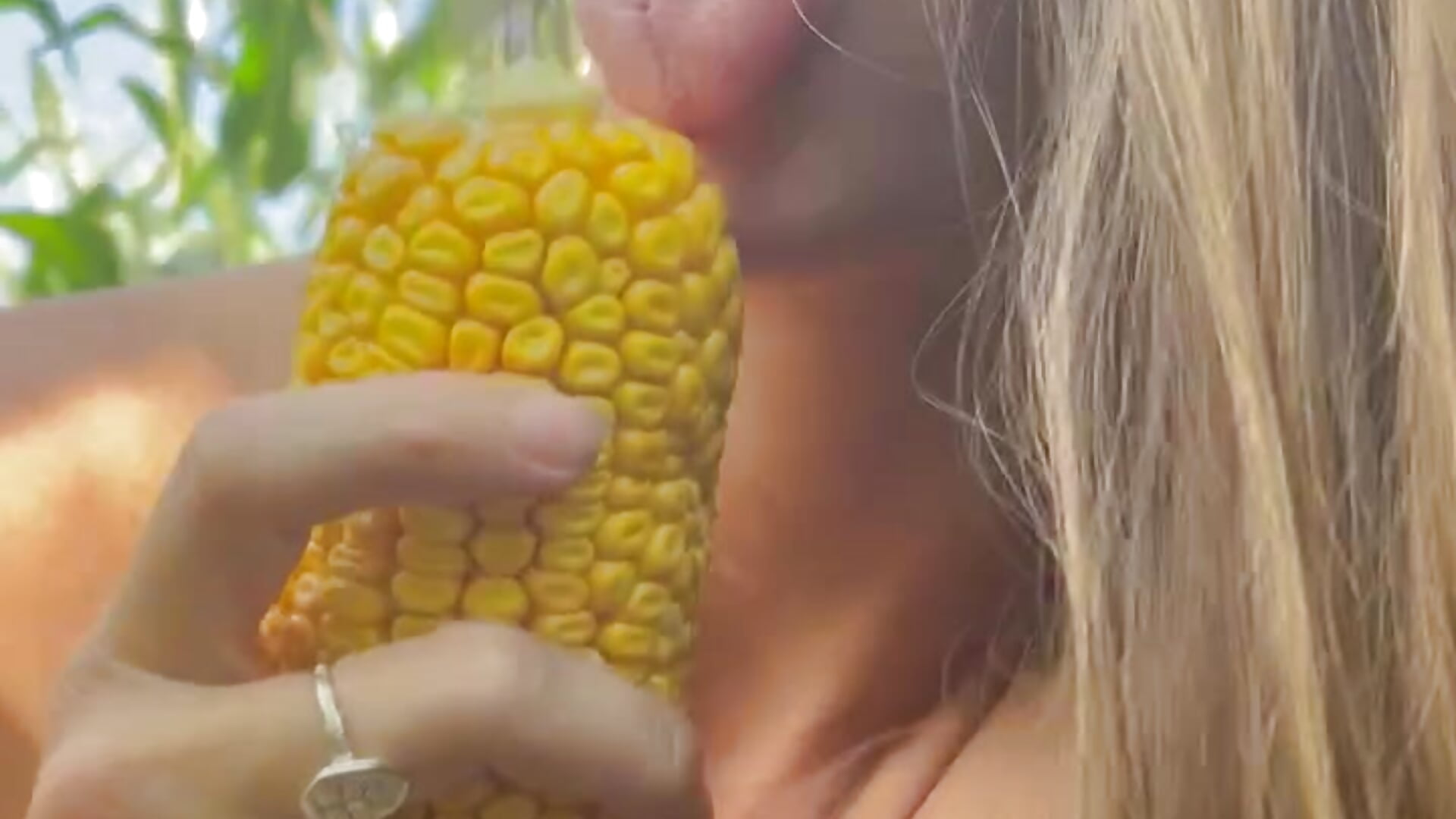 Naked in the corn field….imagining you are here. - video by pixieandsilvio
