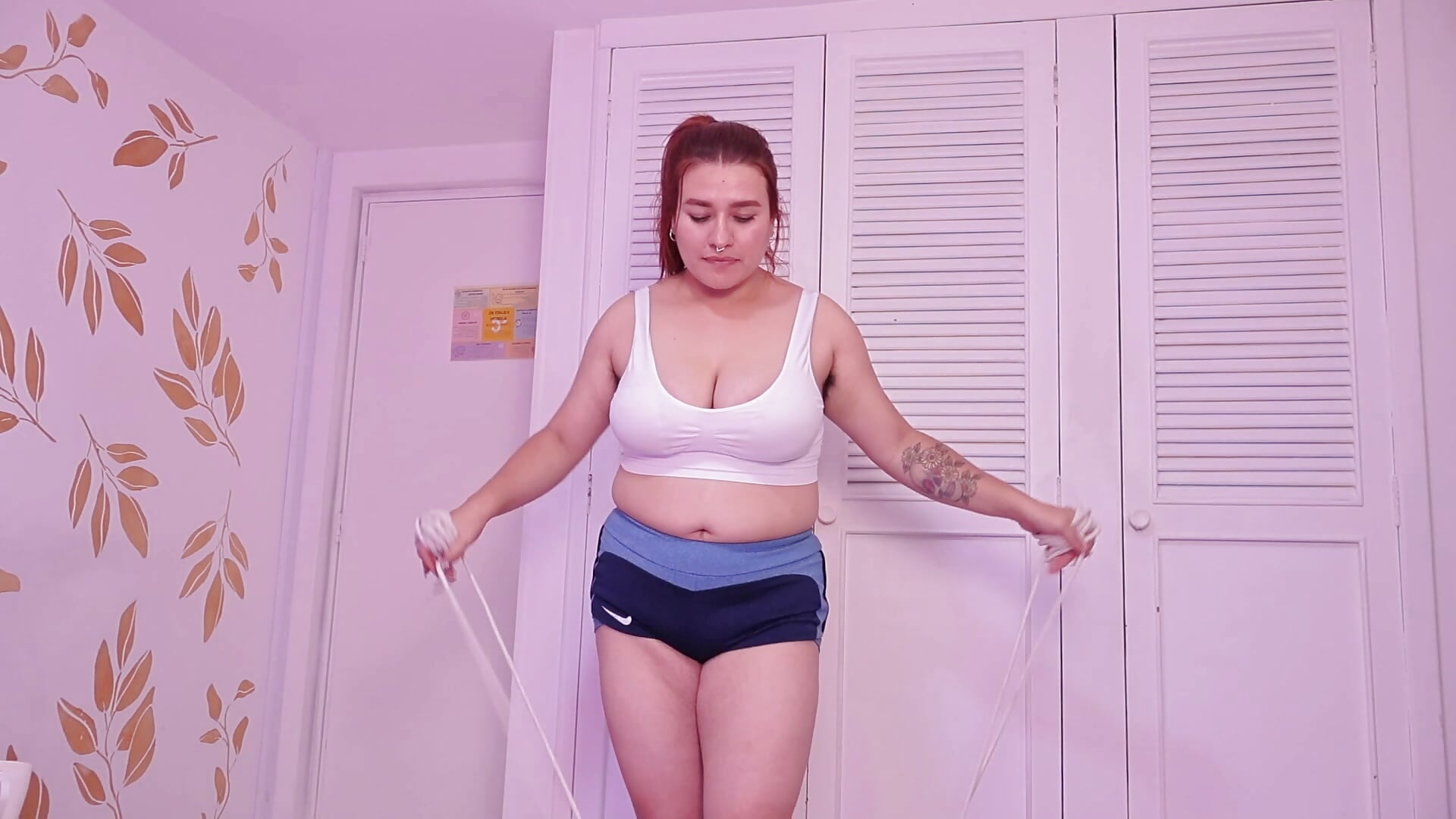 I jump rope naked for you