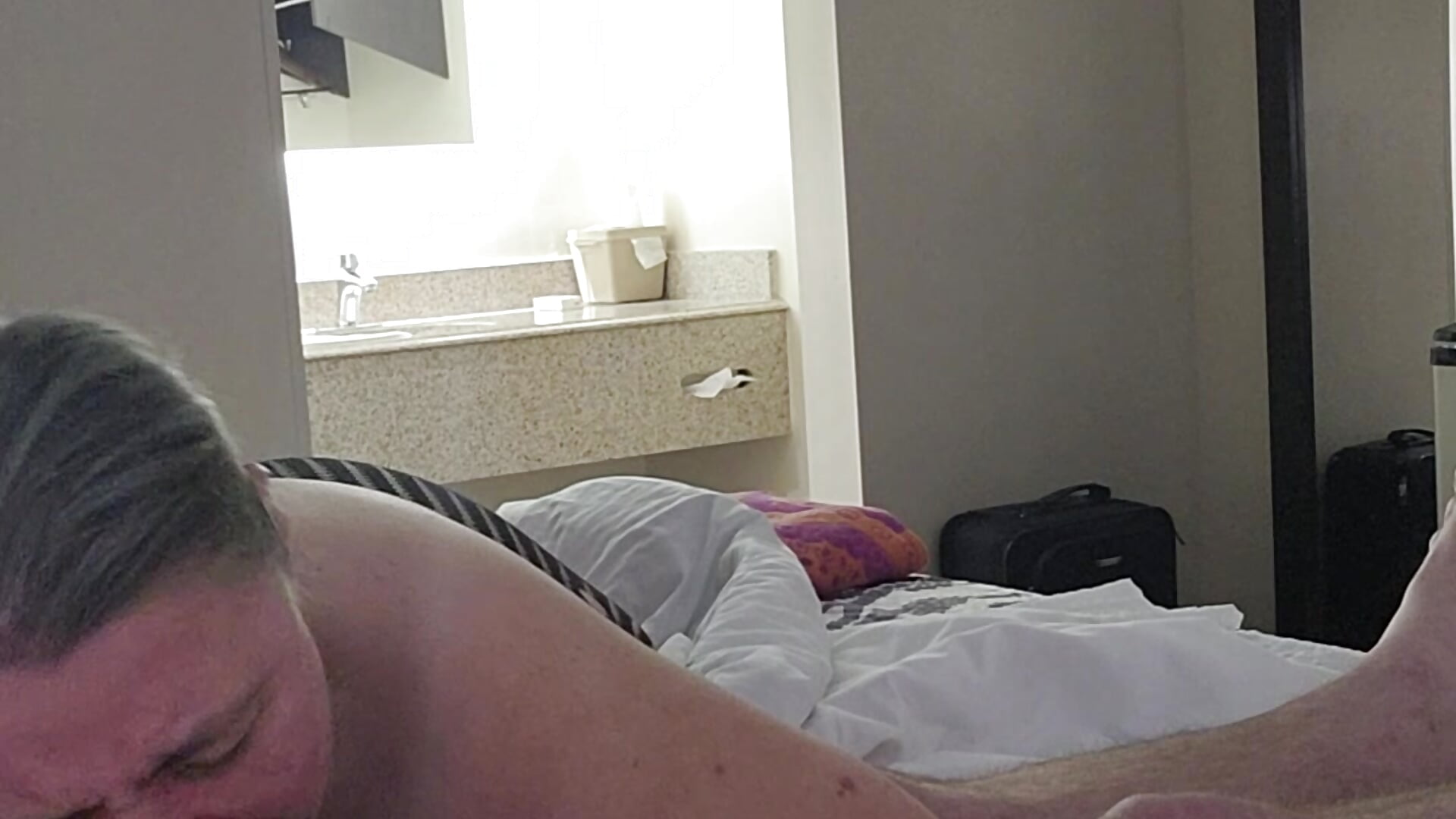 Lucky Fan  prt II - video by AmberDeepThroat cam model