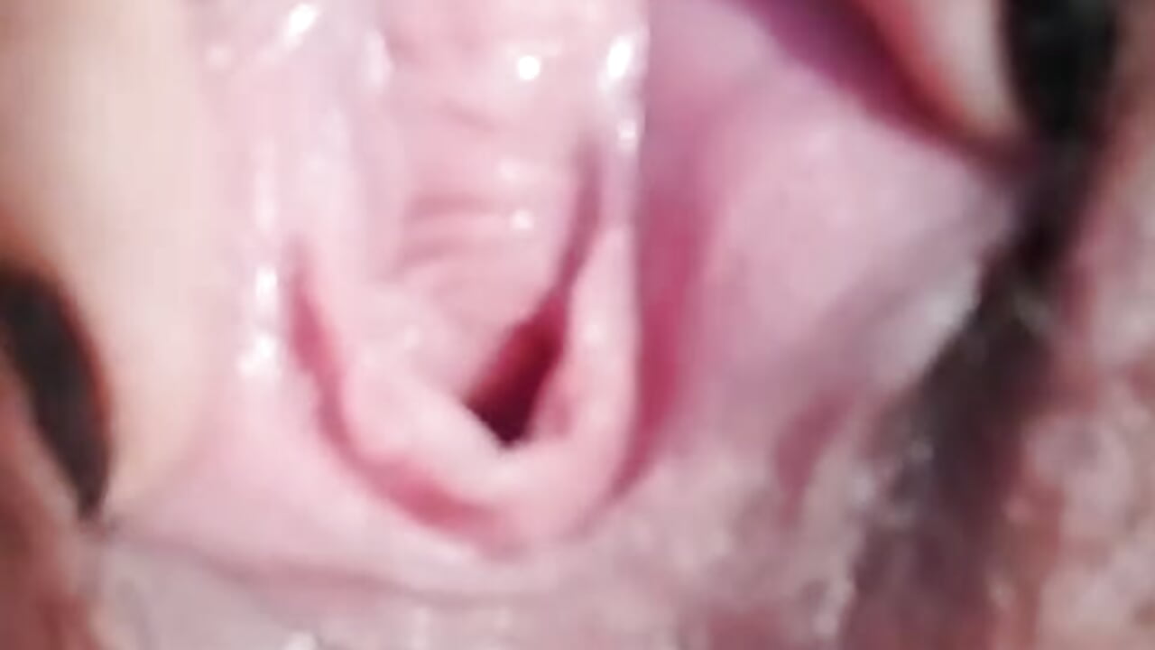 Hairy pussy very close