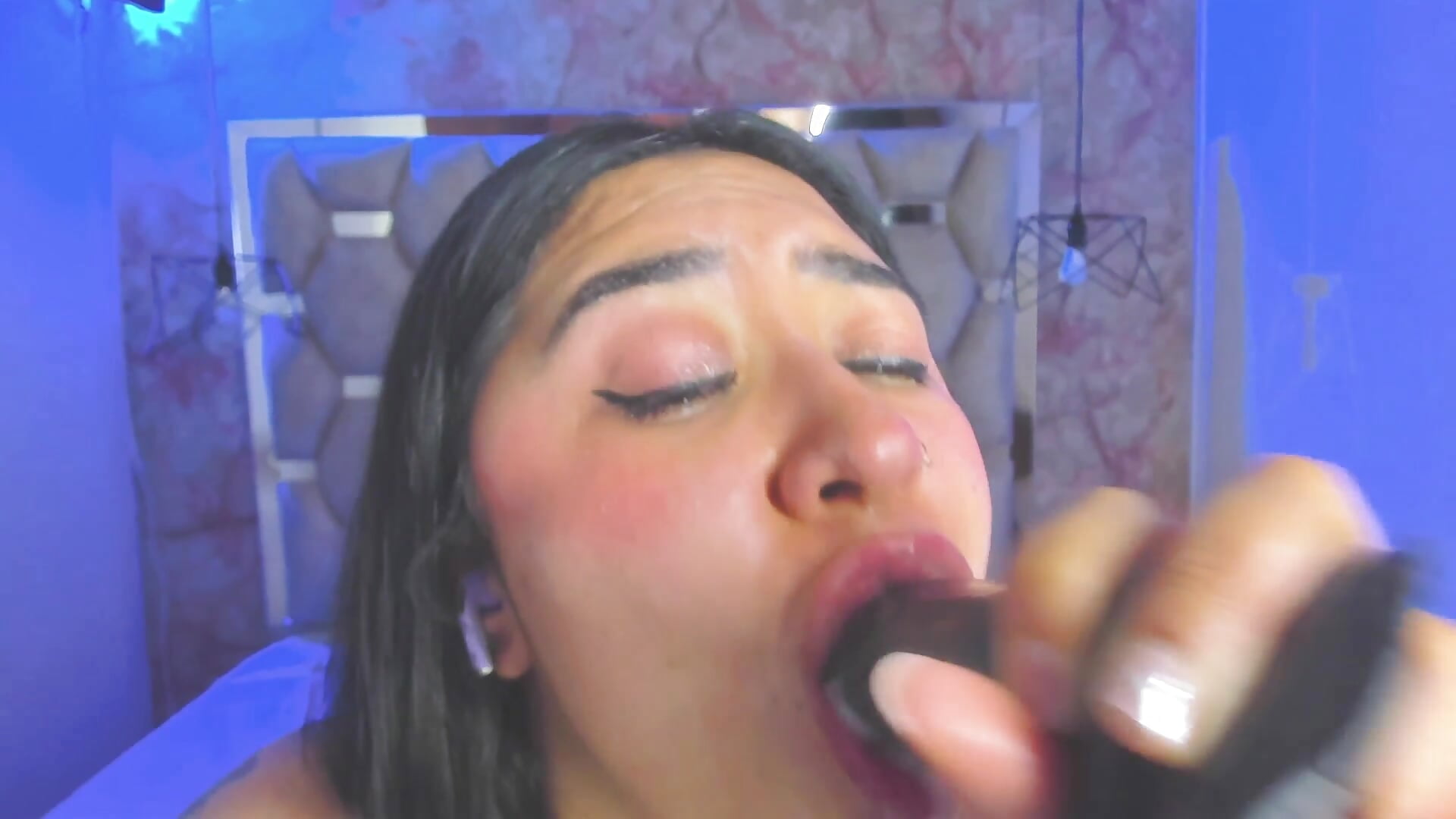 Deep throat hard sloopy saliva - video oleh sayumi_dirty kamera model
