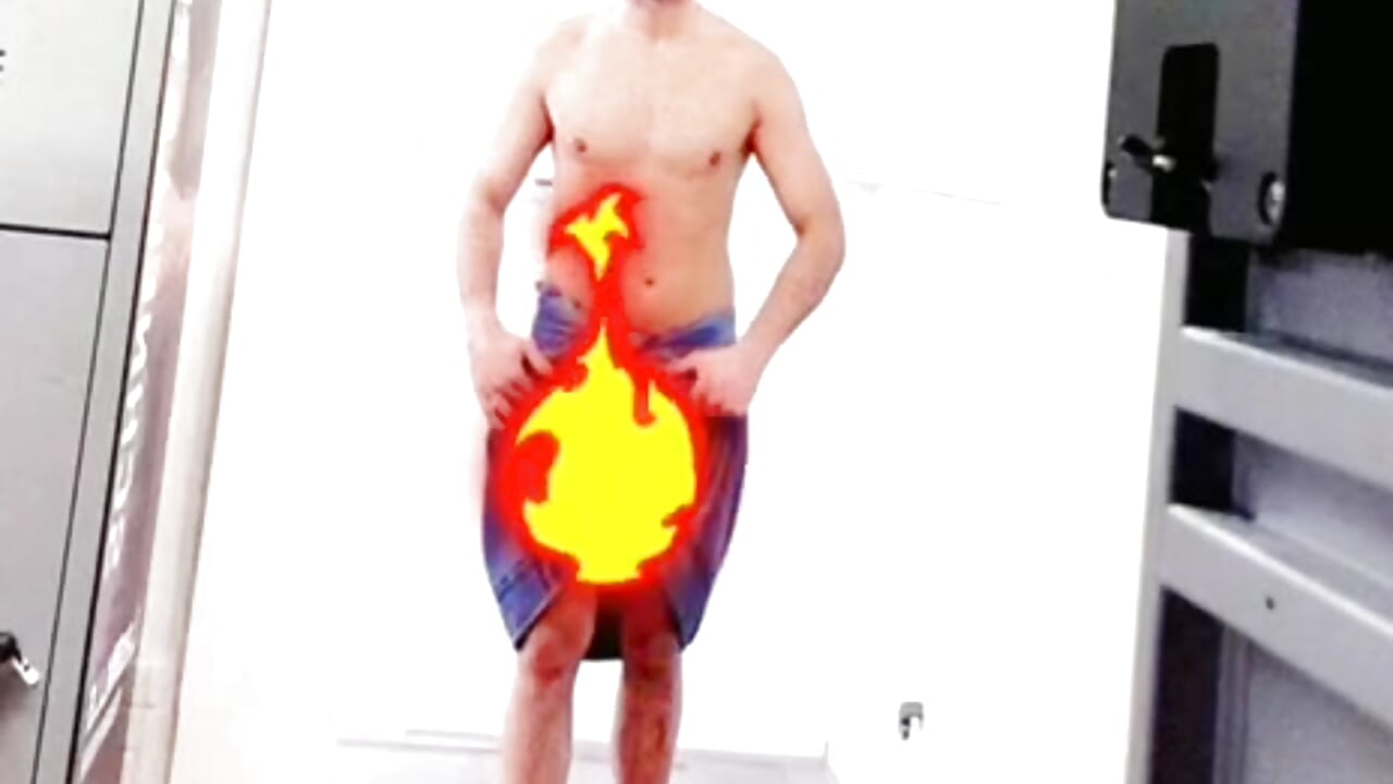 Cockflash in Gym - Video von abu_jefferson Cam-Model