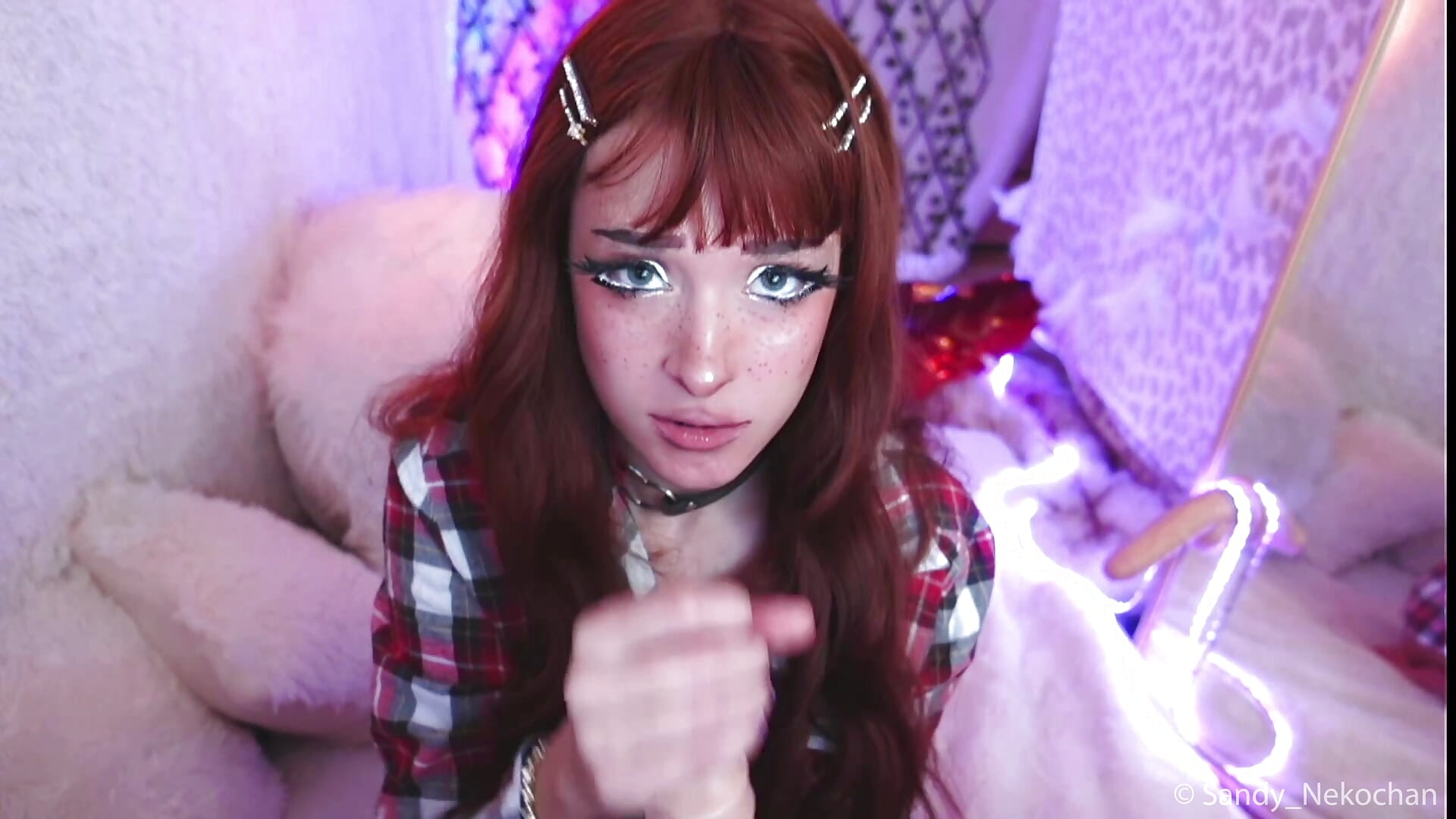 Fill my holes with ur sperm! Part 1: impregnation - video av Sandy_Nekochan cam-modell