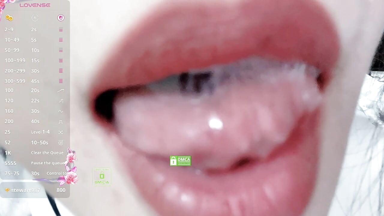 来吧 舌吻 流口水的那种 - video di kaixin-Luckygirl modella di cam