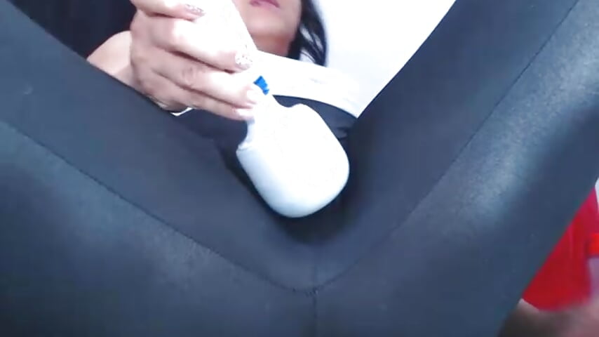 Hard  squirt in black leggins 13.53 min 2020 - video by Victoria7777 cam model