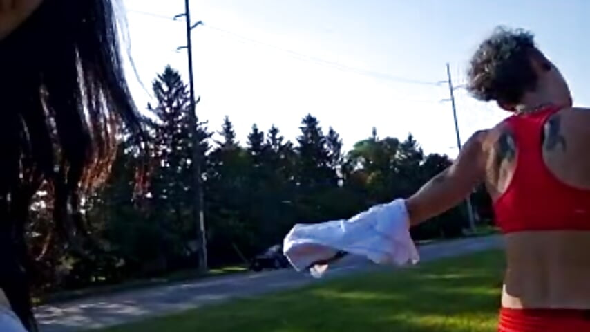 Daddy looses her shirt - video by Vanessa_and_adam cam model